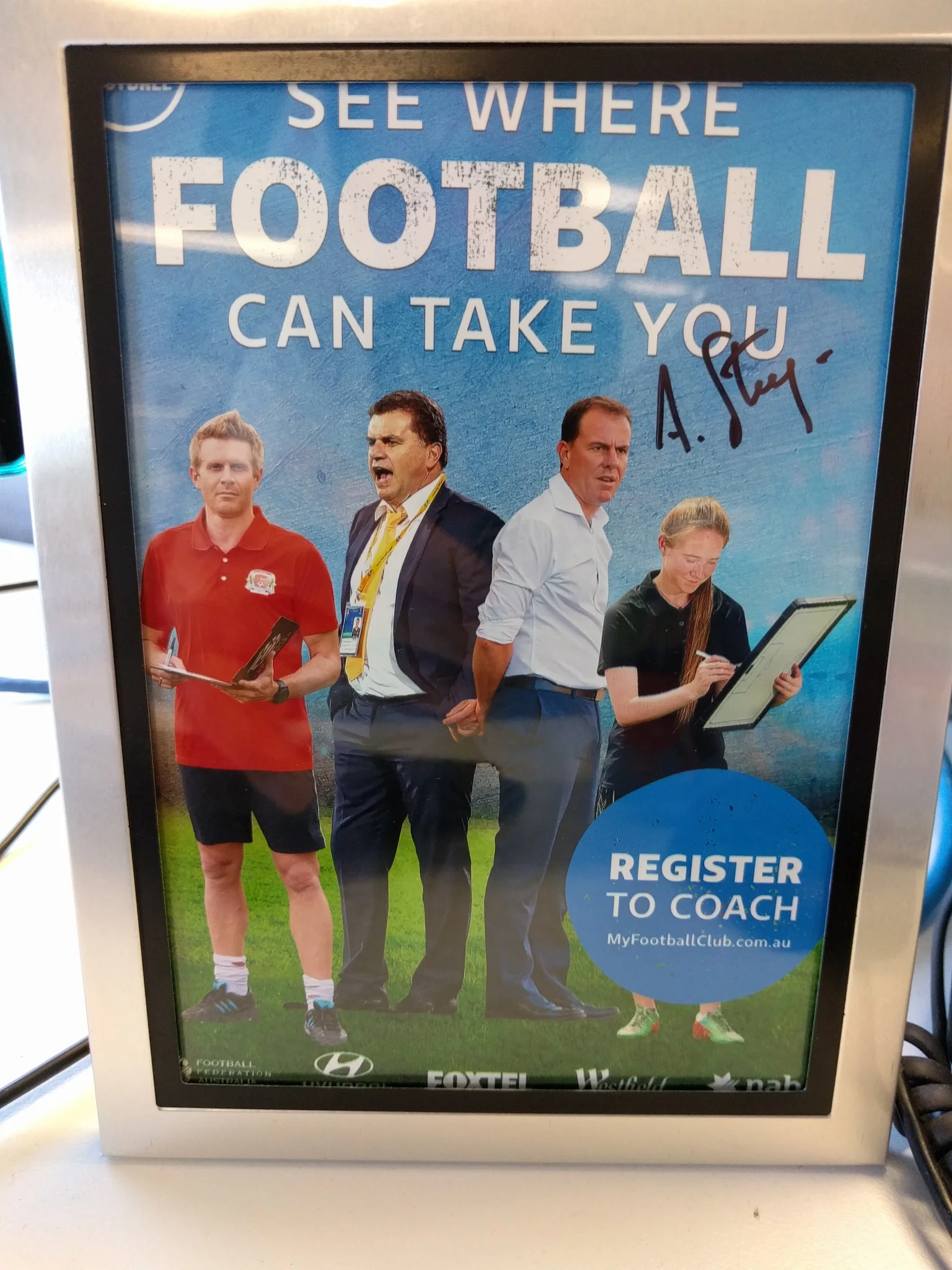 Football Coaching Poster with Dougal Guppy