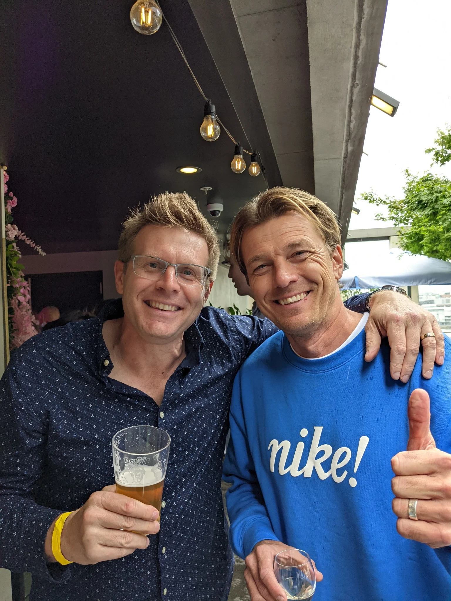 Dougal Guppy attending a session with a national team coach